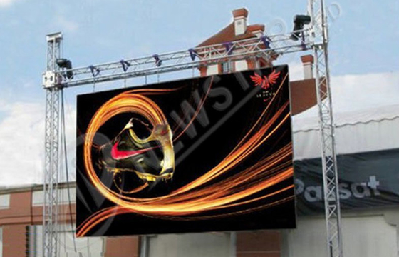 High Brightness SMD3535 P10 LED Display Rental / Outdoor Full Color LED Display For Stage