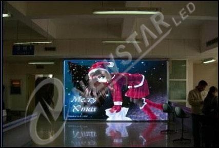 Super Slim SMD 3528 HD LED Display Curtain Led Screen For Stage Show / Airport