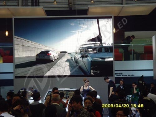 Super Slim SMD 3528 HD LED Display Curtain Led Screen For Stage Show / Airport