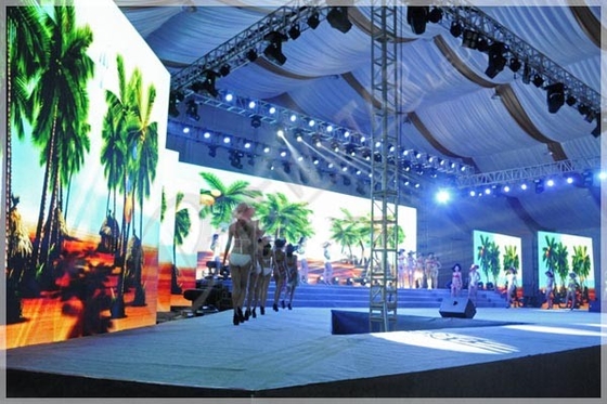 Big Screen SMD Indoor Full Color Led Display Stage Led Panels For Concert / Wedding