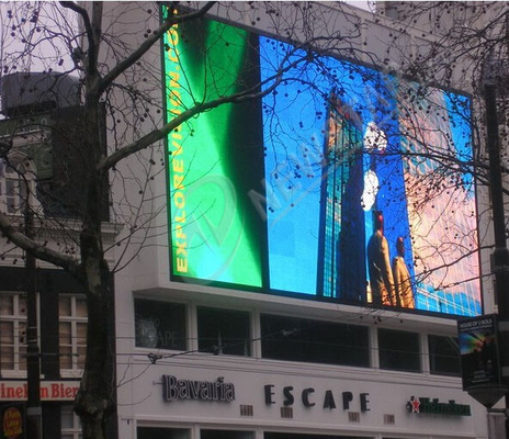 Curtain P10.417 Transparent LED Screen Outdoor Aluminum LED display For Billboard