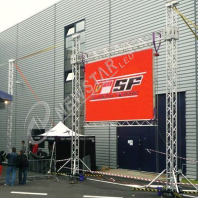 HD Small Video Rental Led Display Curtain LED Screen Pixel Pitch 7.81mm