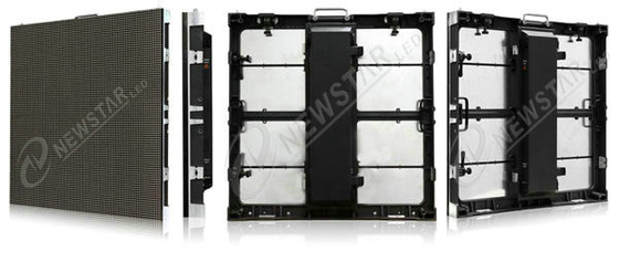 P6.67 Döküm Alüminyum Yüksek Parlaklık Dış Mekan LED Tabelaları 640 * 640 mm Kabine