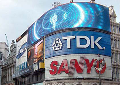Açık Esnek LED Ekran Su geçirmez IP65 Sahne Alanı Arka Plan Led Ekran